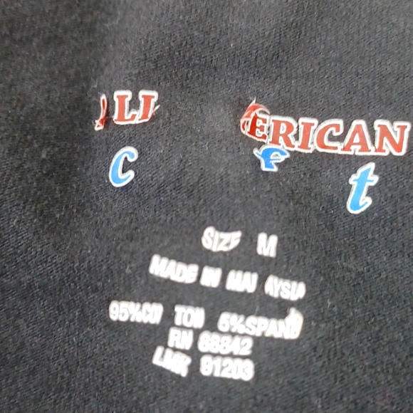 2 ALL AMERICAN COMFORT Sporty Side Stripe Lounge Track Pants SZ M - Picture 8 of 9